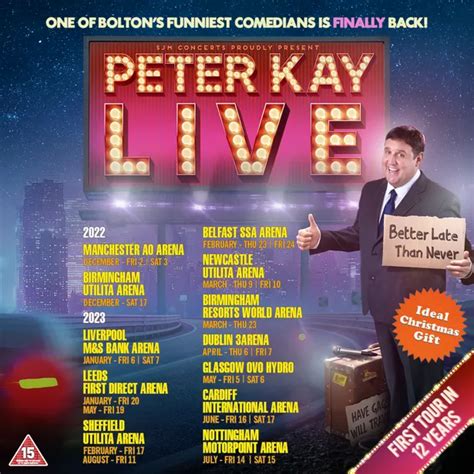 peter kay tour dates 2024|peter kay live tour dates.